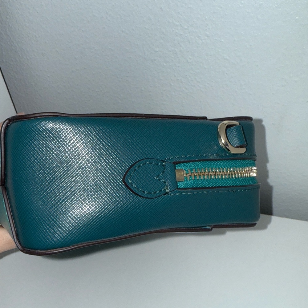 Kate Spade Teal Colorblock Camera Crossbody - Picture 9 of 13
